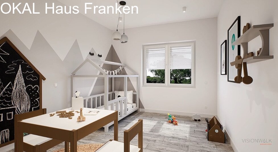 Kinderzimmer-Dachgeschoss