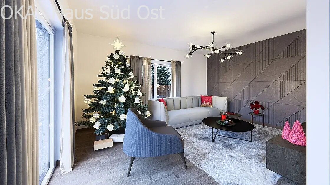 Wohnzimmer Winter